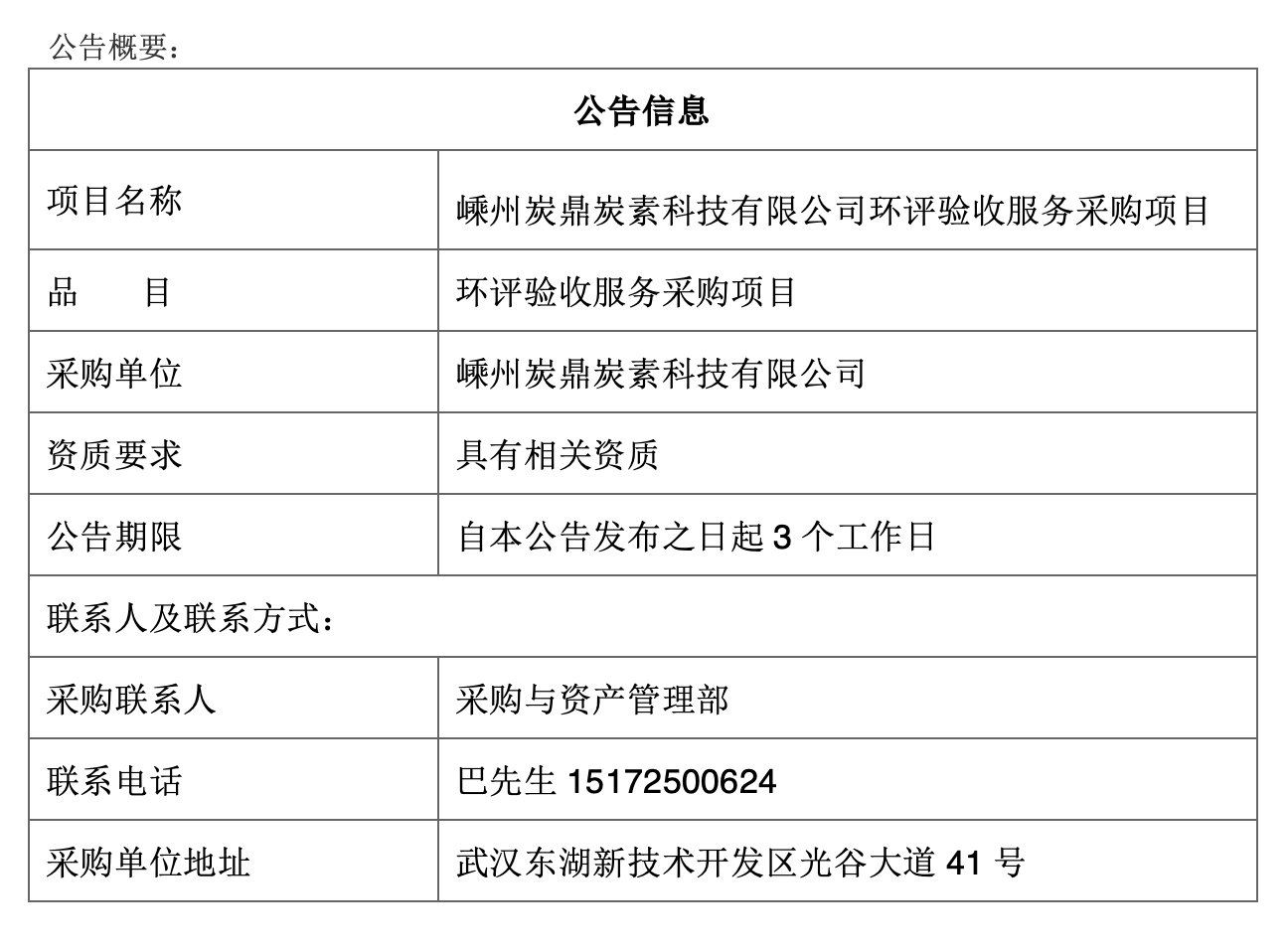 嵊州炭鼎炭素科技有限公司环评验收服务采购项目.png